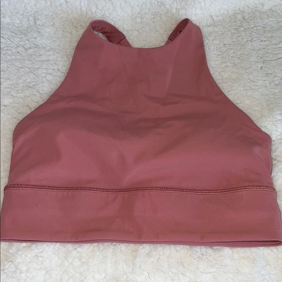 lululemon athletica Pink Sports Bra Size 6 - Picture 8 of 16